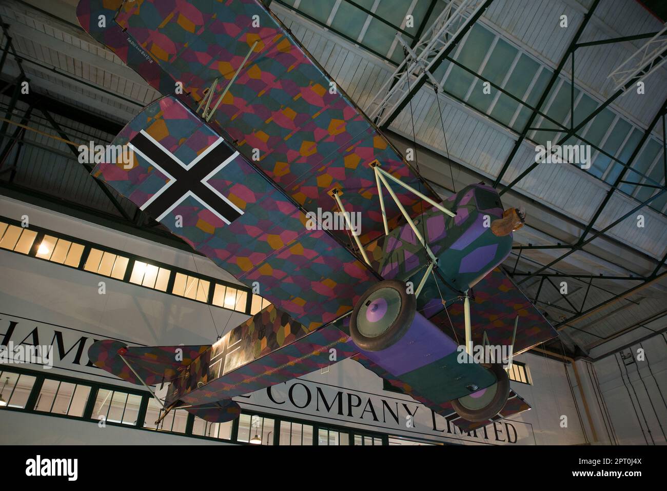 Fokker D.VII combattente tedesco della prima guerra mondiale Foto Stock