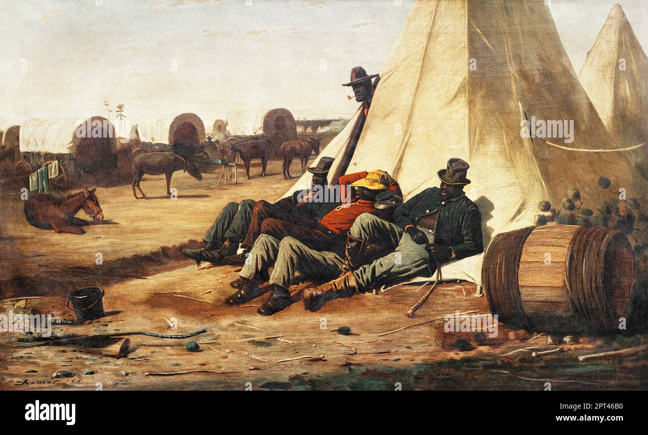 Il lato luminoso (1866) di Winslow Homer. Originale dal Museo d'Arte di Cleveland Potenziata digitalmente da rawpixel. Foto Stock