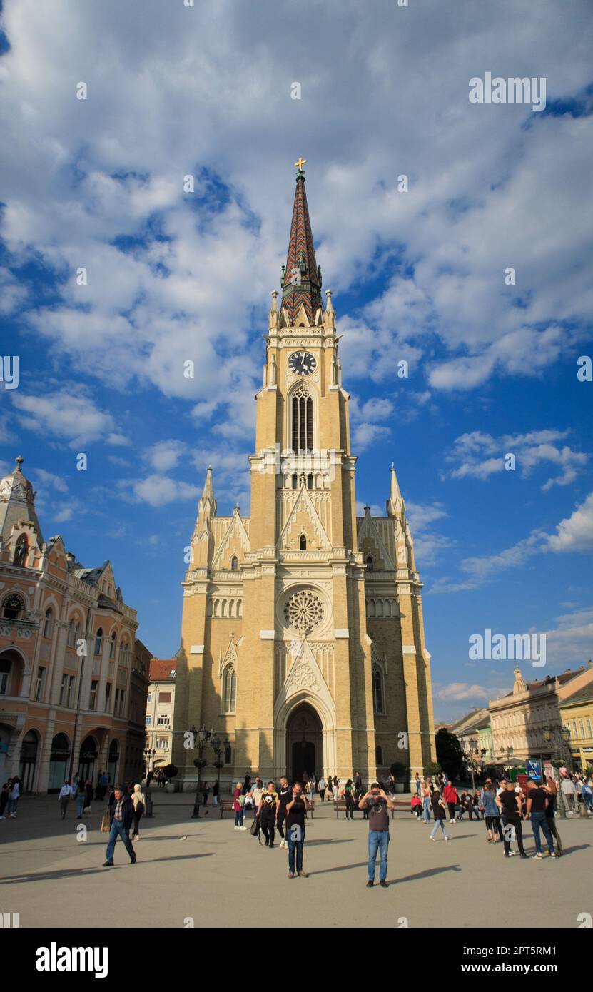 Nome di Maria la Chiesa a Novi Sad Foto Stock