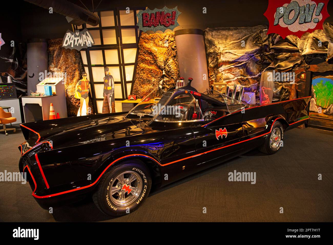 Batman-Mobile, National Automobile Museum, Reno, Nevada, USA Foto Stock