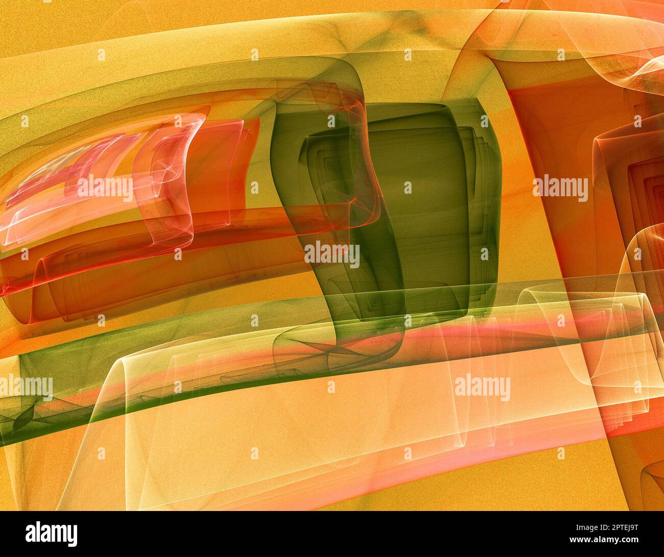 Design astratto di Arte moderna in colori vivaci Foto Stock