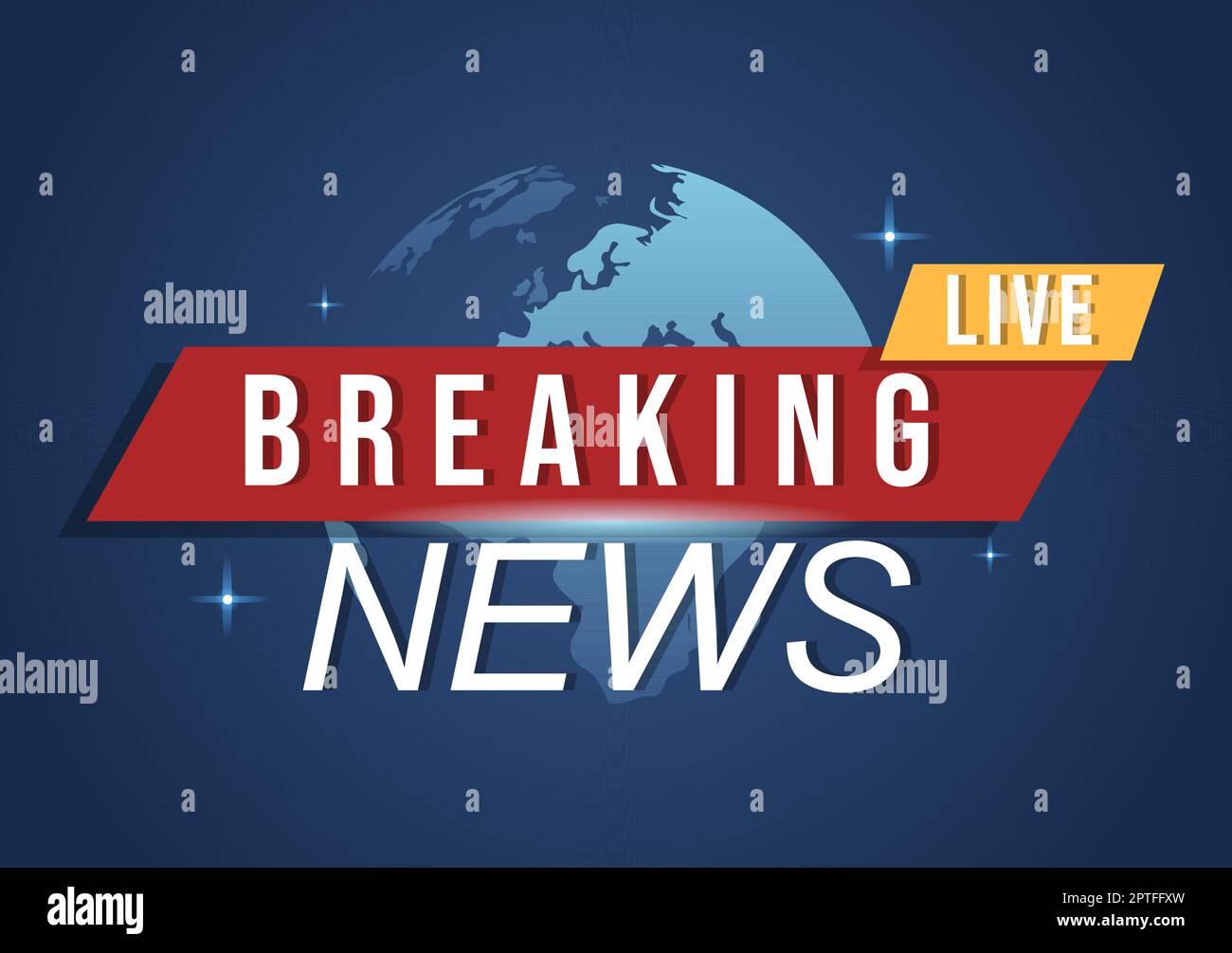 TV modello di canale disegnato a mano Cartoon Flat Illustrazione Home Entertainment per guardare film, film d'azione o Breaking News in televisione Illustrazione Vettoriale