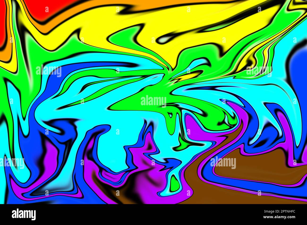 un bellissimo fondo del telefono creato con vari colori, fonddi multicolori per smartphone laptop e tablet Foto Stock