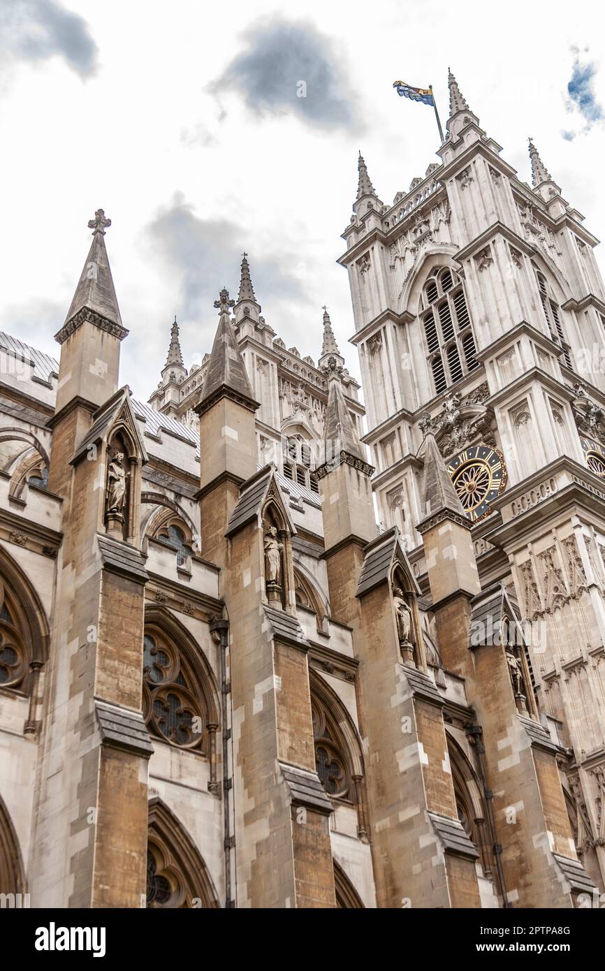 Abbazia di Westminster. Incoronazione di Re Carlo III di Gran Bretagna il 6 maggio 2023 Foto Stock