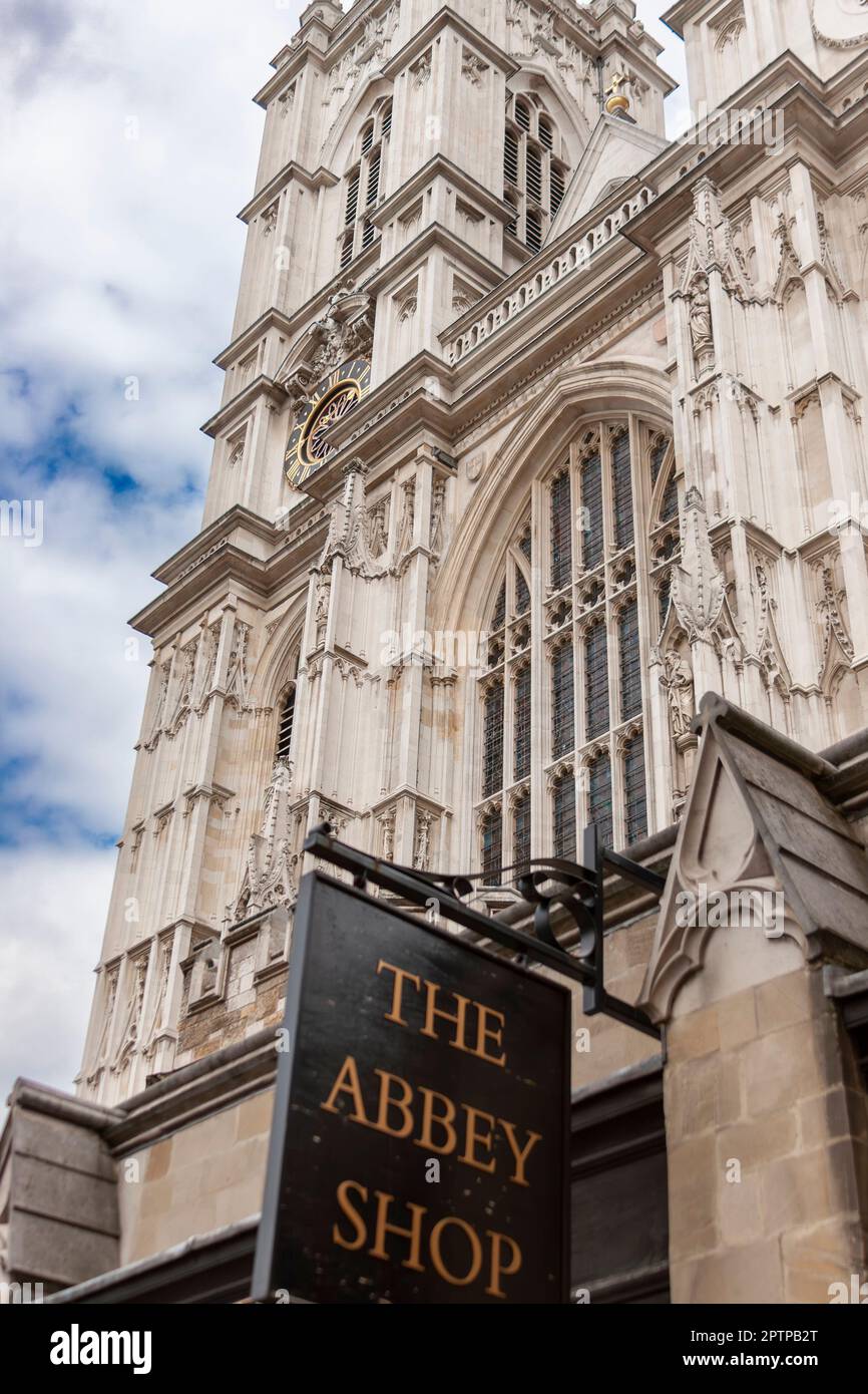 Abbazia di Westminster. Incoronazione di Re Carlo III di Gran Bretagna il 6 maggio 2023 Foto Stock