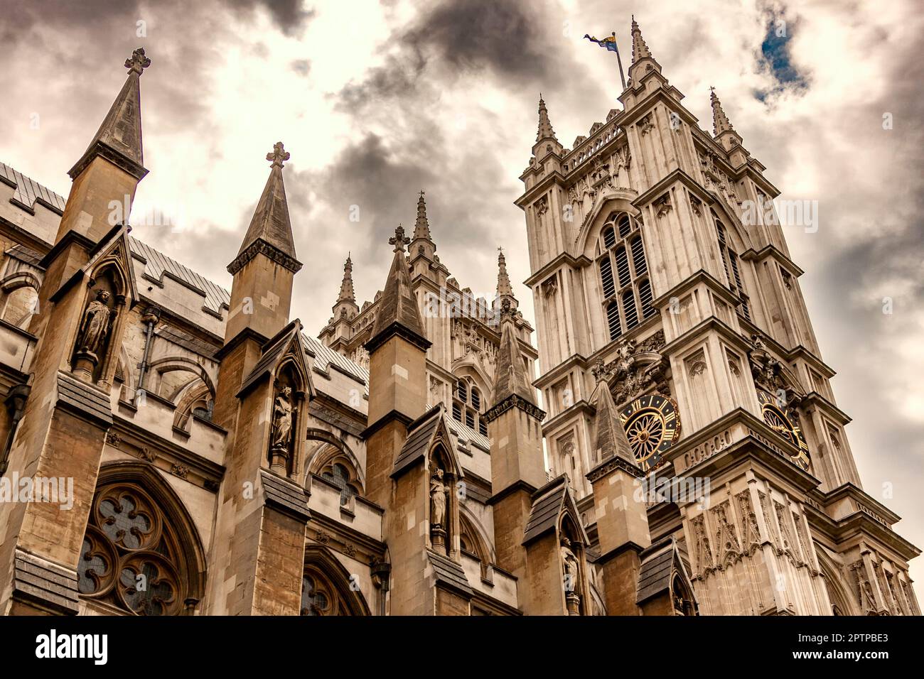 Abbazia di Westminster. Incoronazione di Re Carlo III di Gran Bretagna il 6 maggio 2023 Foto Stock