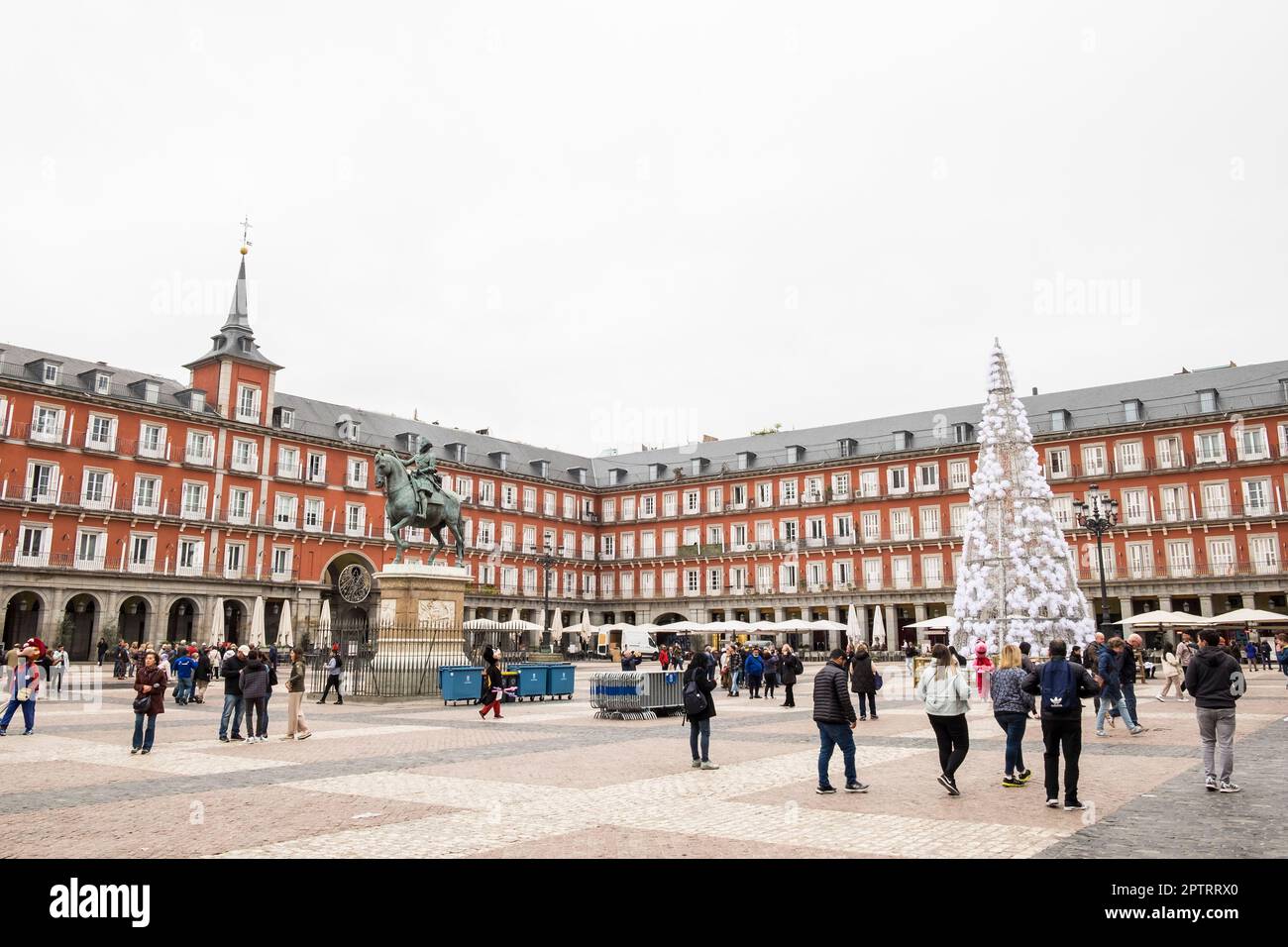 Spagna, Madrid, Plaza Mayor Foto Stock
