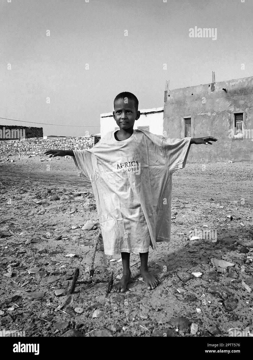 Mauritania, Chinguetti, vita quotidiana Foto Stock