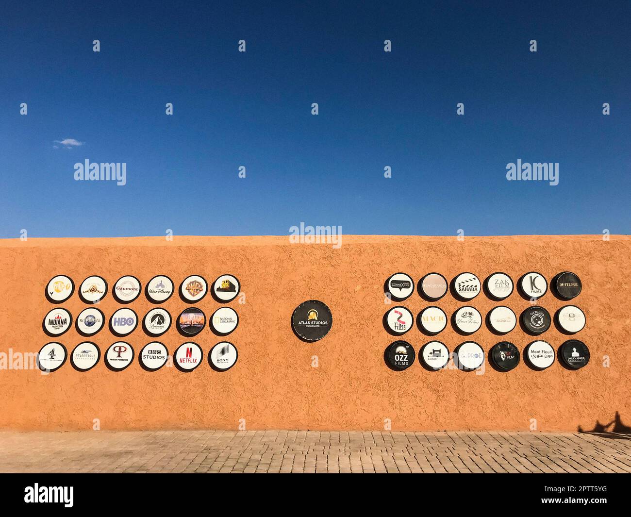 Il Marocco, Ouarzazate, Atlas Corporation Studios Foto Stock
