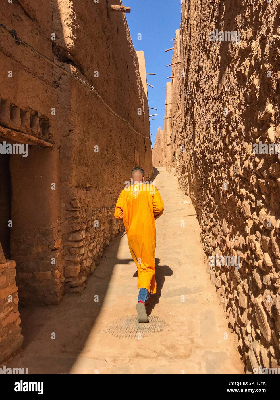 Marocco, Zagora, Vecchio ksar Foto Stock