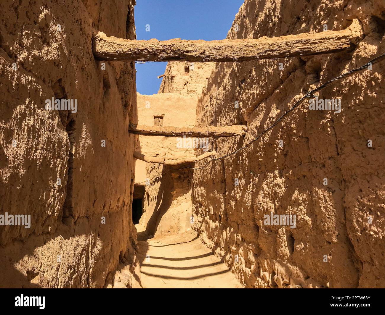 Marocco, Akka, vecchio ksar Foto Stock