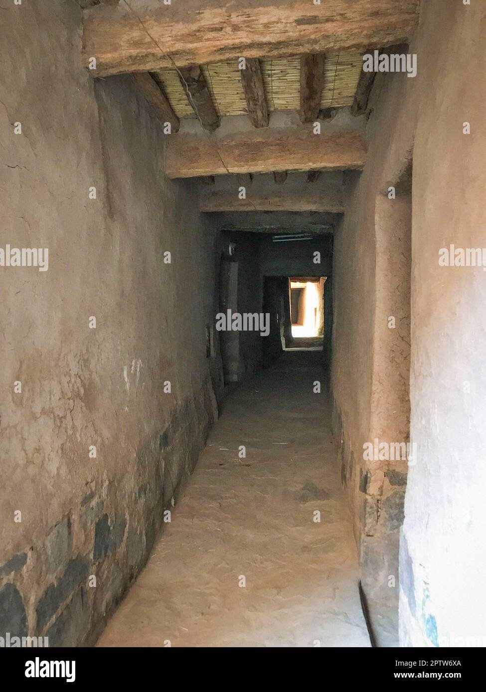 Marocco, Zagora, Vecchio ksar Foto Stock