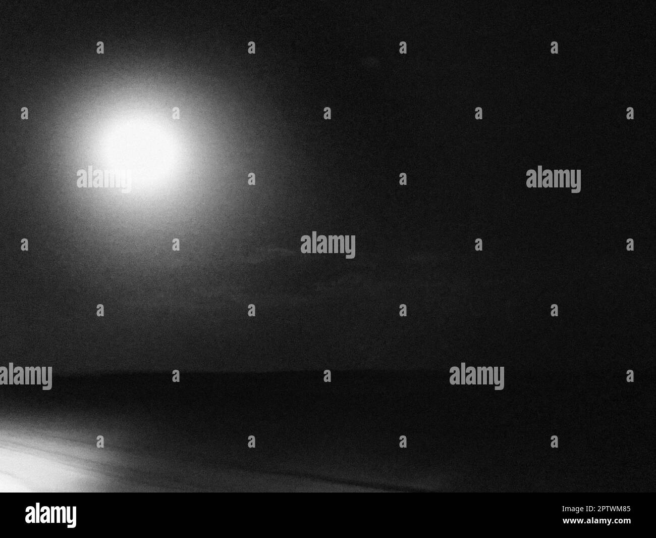 Mauritania, binario ferroviario Foto Stock