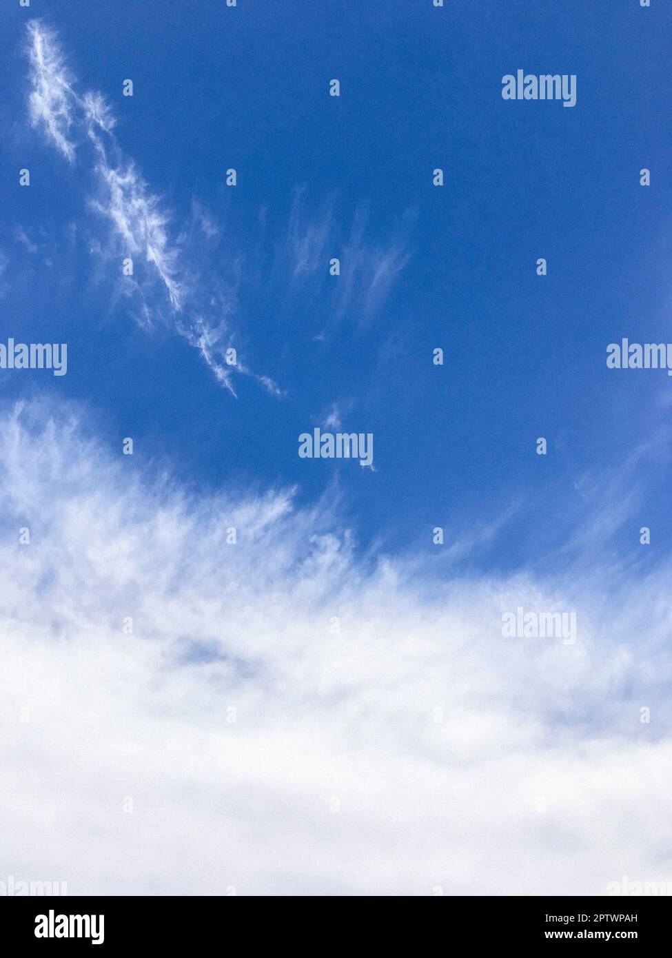 Marocco, cielo con nuvole Foto Stock