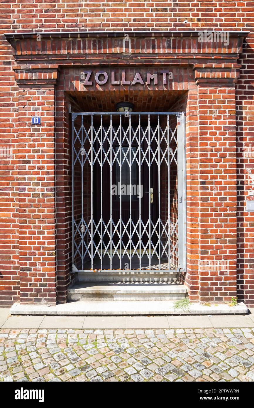 Edificio, vista dettagliata di una porta d'ingresso o di una porta d'ingresso Foto Stock
