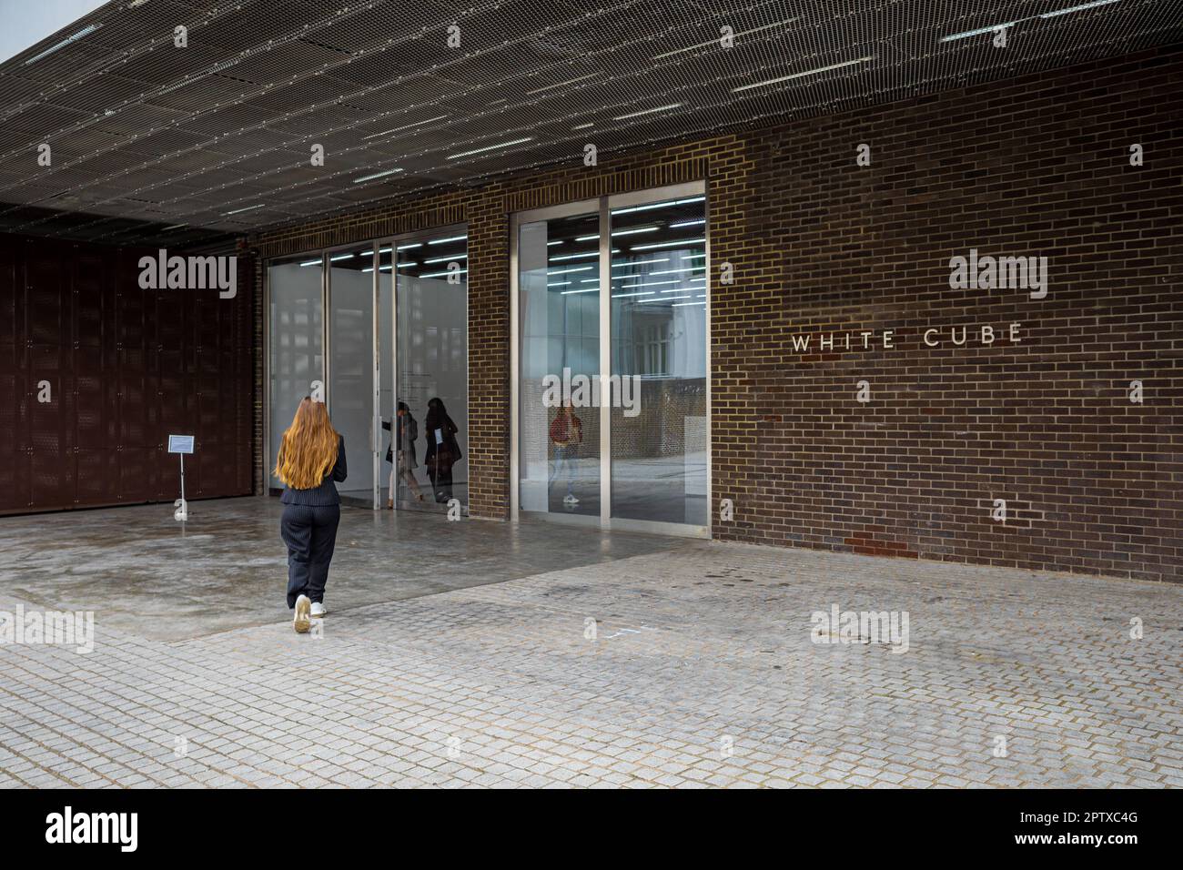 White Cube Gallery Bermondsey - White Cube è una galleria d'arte contemporanea fondata a Londra nel 1993. La galleria Bermondsey fu aperta nel 2011. Foto Stock