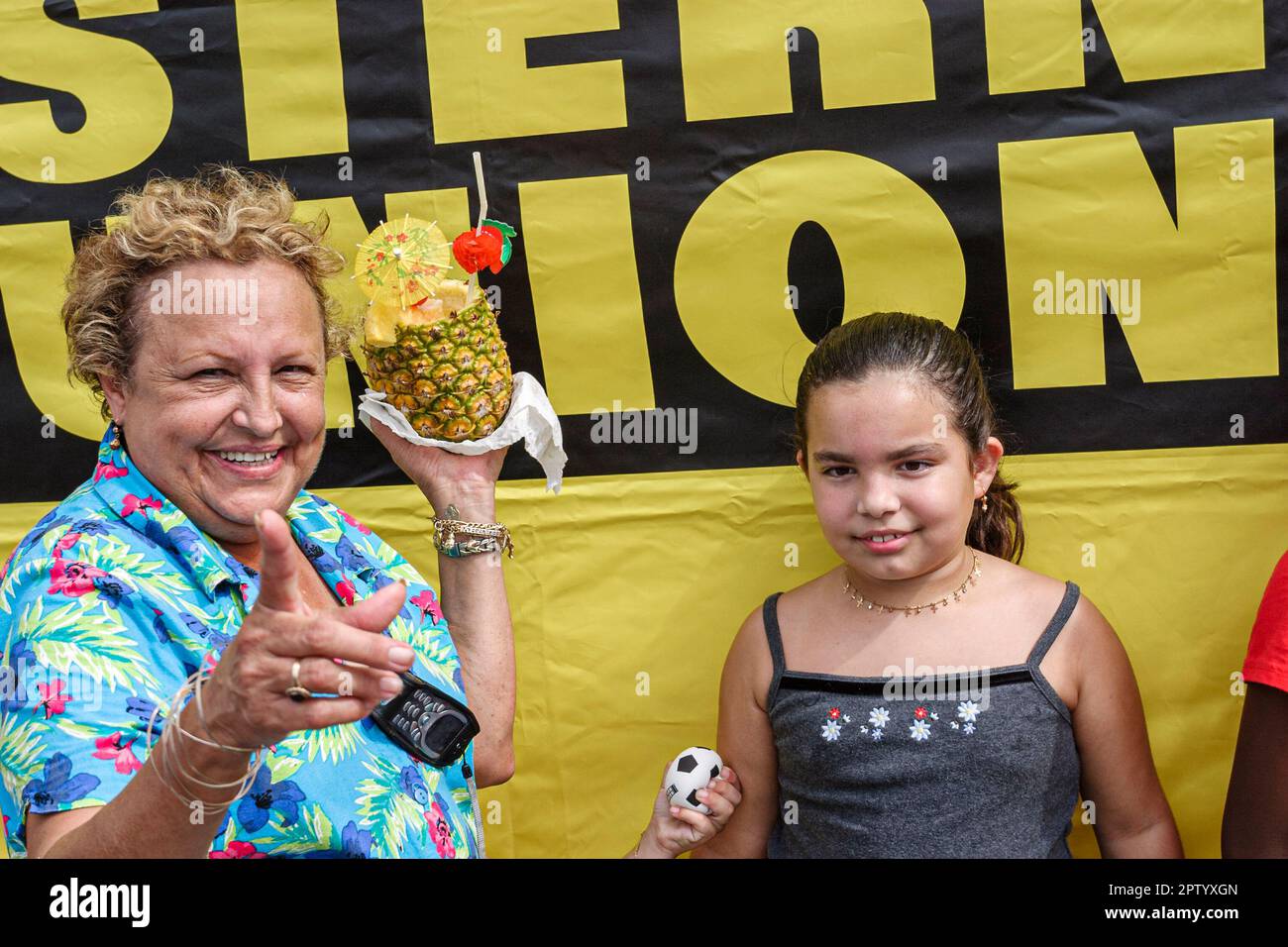 Miami Florida,Coconut Grove,Goombay Festival,festival,celebrazione,fiera,etnico,evento,comunità,vicino,quartiere delle Bahamas,residenziale,comunità cu Foto Stock