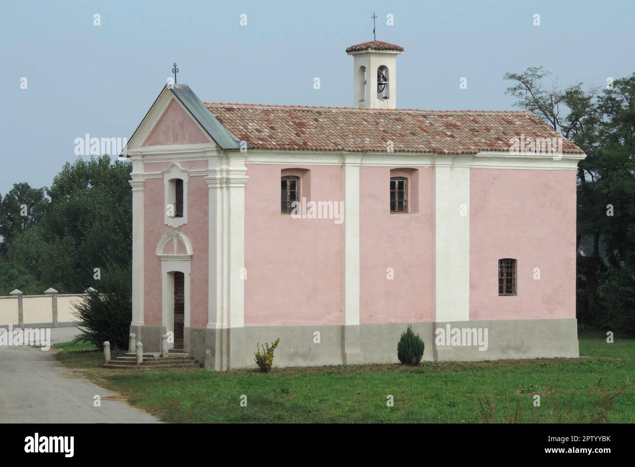 La Pieve del Sillaro (Vilanöva del Silar in dialetto lodigiano) è un comune italiano di 1841 abitanti della provincia di Lodi in Lombardia. Foto Stock