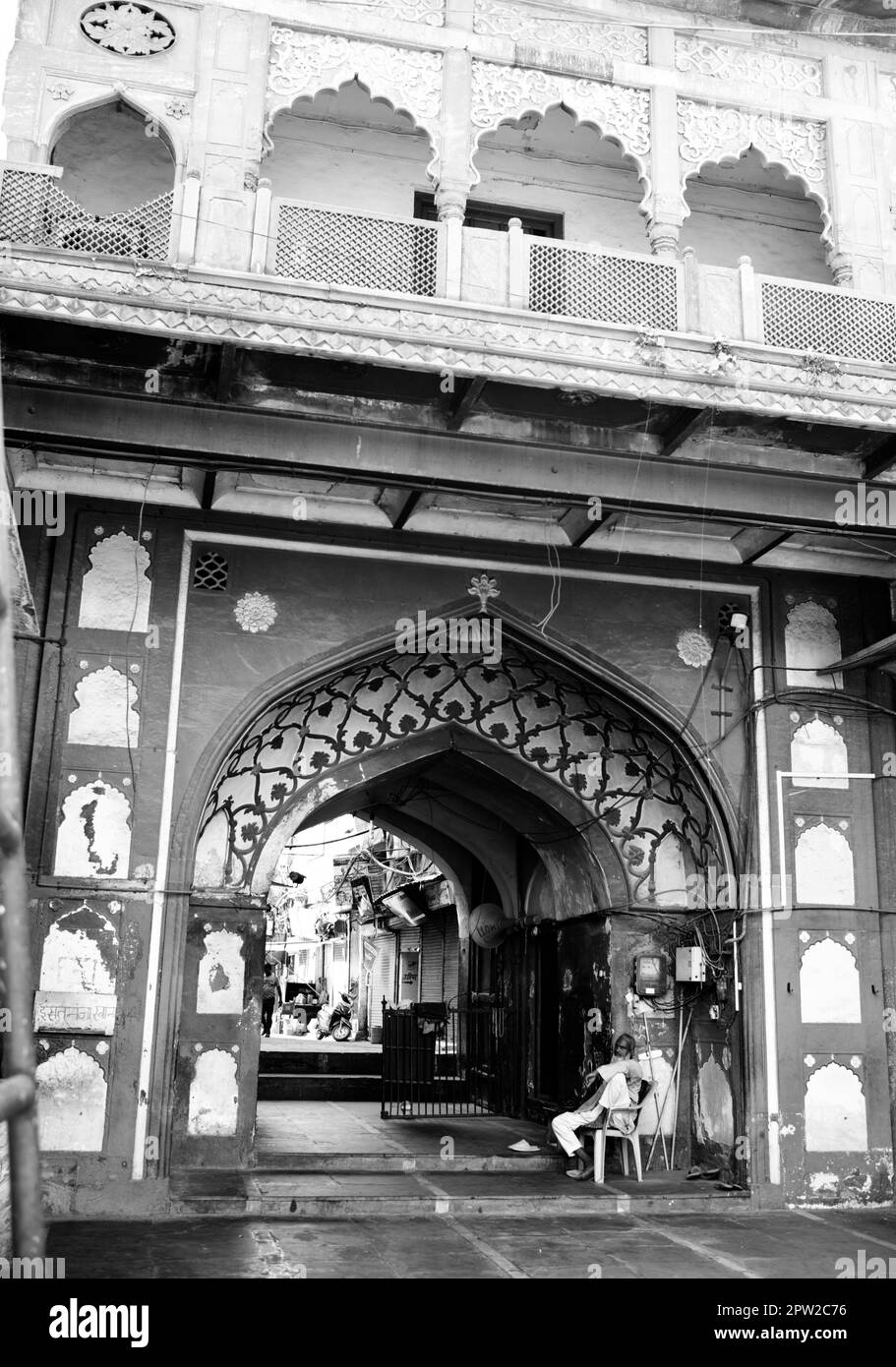 Fatehpuri Masjid, Delhi, India Foto Stock