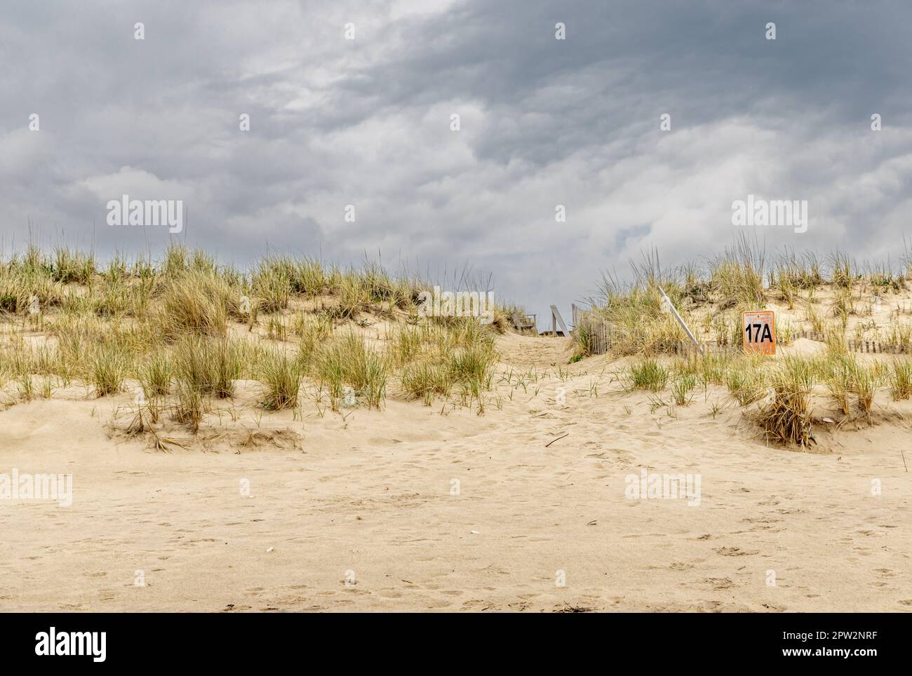 Posizione di risposta di emergenza, 17a, amagansett, ny Foto Stock