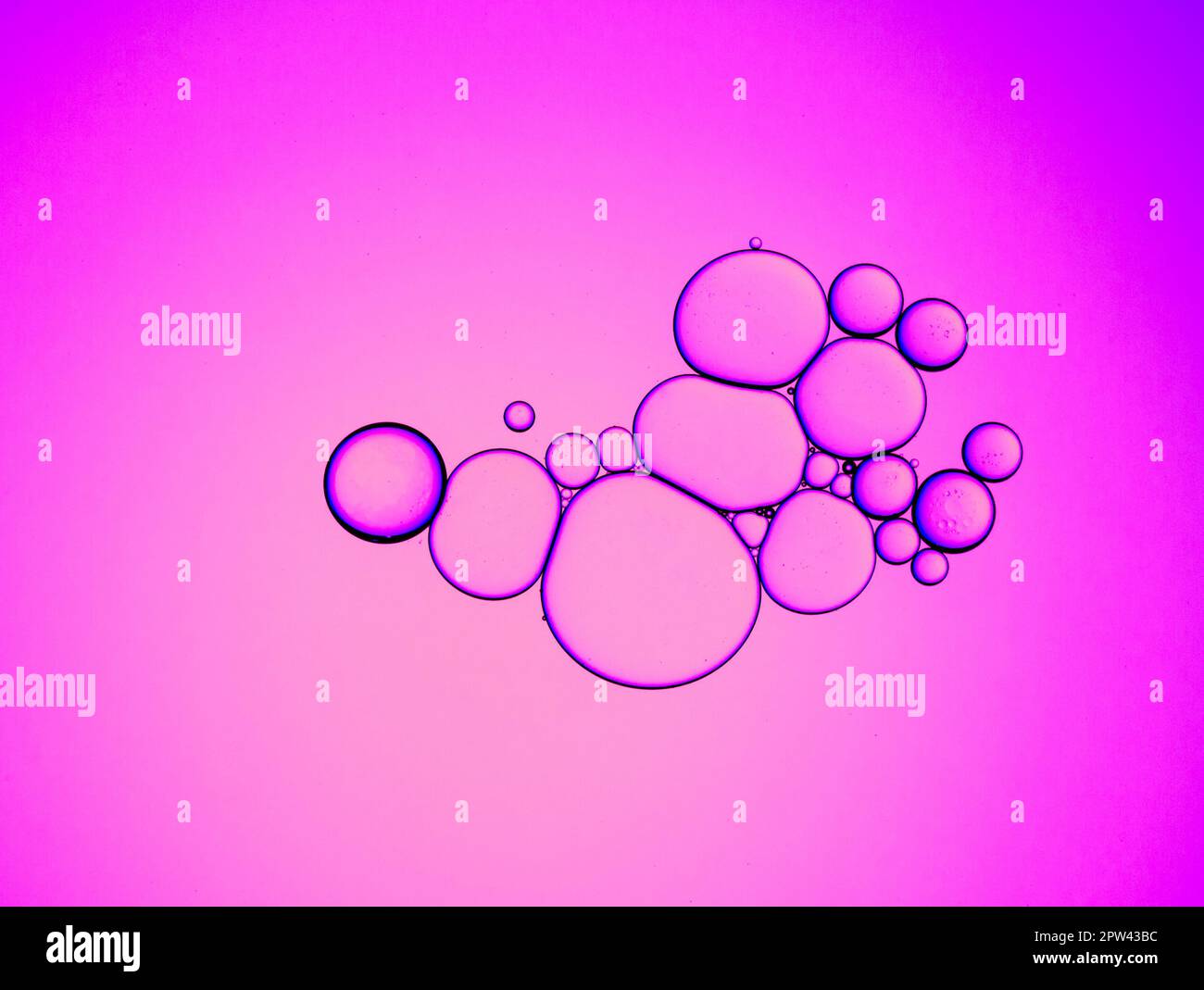 Fotografia ad olio su acqua Foto Stock