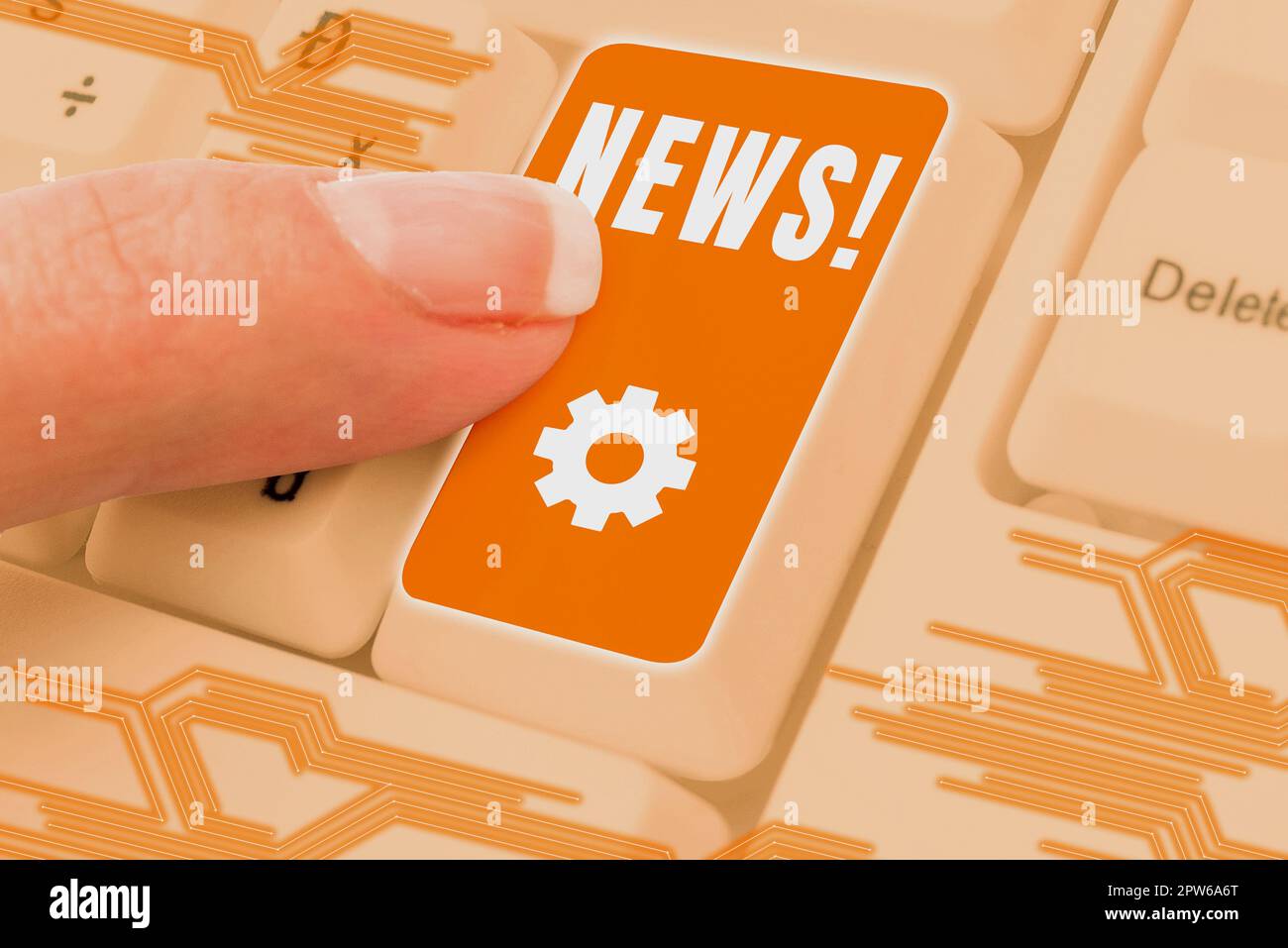 Segno che mostra le notizie, Word per le nuove informazioni ricevute o le informazioni notevoli circa le azioni recenti di eventi Foto Stock