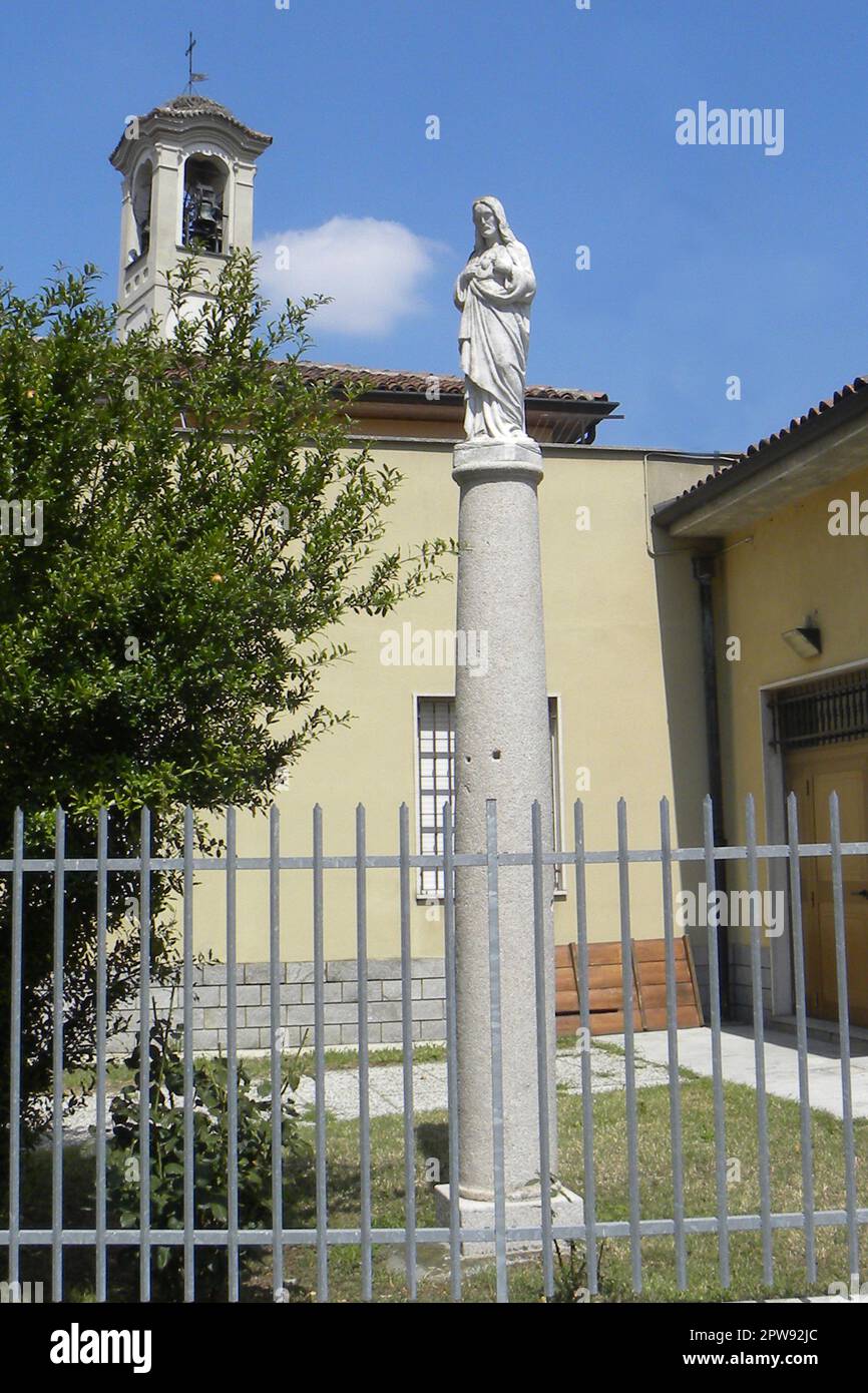 Valera Fratta (Valéra in dialetto lodigiano) è un comune italiano di 1734 abitanti della provincia di Lodi in Lombardia. (Wikipedia) Foto Stock