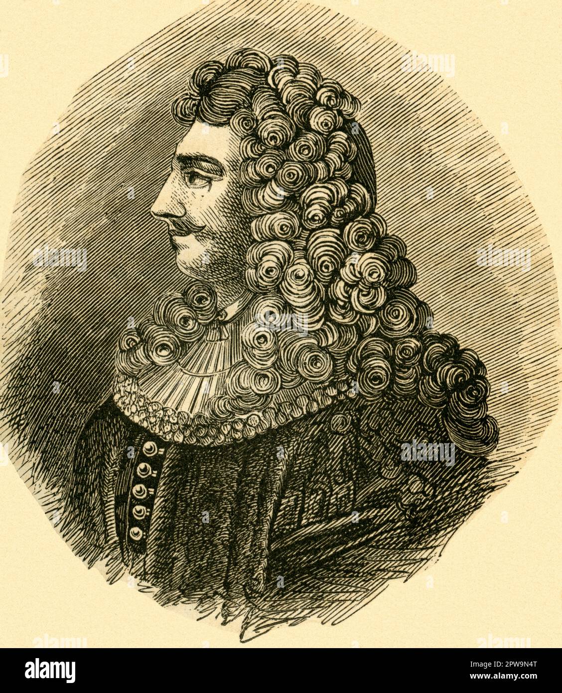 Europa, Deutschland, Hamburg, Hinrich Meurer, Bürgermeister von Hamburg im 17.Jahrhundert, Illustrazione aus : « Geschichte der Stadt Hamburg », von Dr. J.G. Gallois, Verlag von Ackermann & Wulff, Amburgo, 1866. / Europa, Germania, Amburgo, Hinrich Meurer, il sindaco di Amburgo nel 17th ° secolo, illustrazione da: " Geschichte der Stadt Amburgo ", ( la storia di Amburgo ), dal Dr. J.G. Gallois, pubblicato da Ackermann e Wulff, Amburgo, 1866. Foto Stock