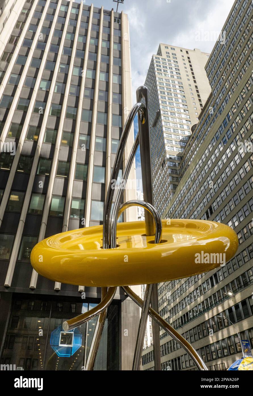 The Garment District è un quartiere a New York City, USA, 2023 Foto Stock