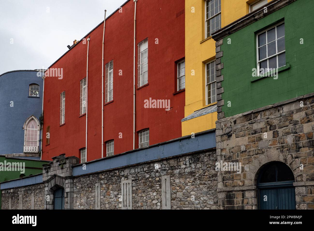 Il Castello di Dublino a Dublino, Irlanda Foto Stock