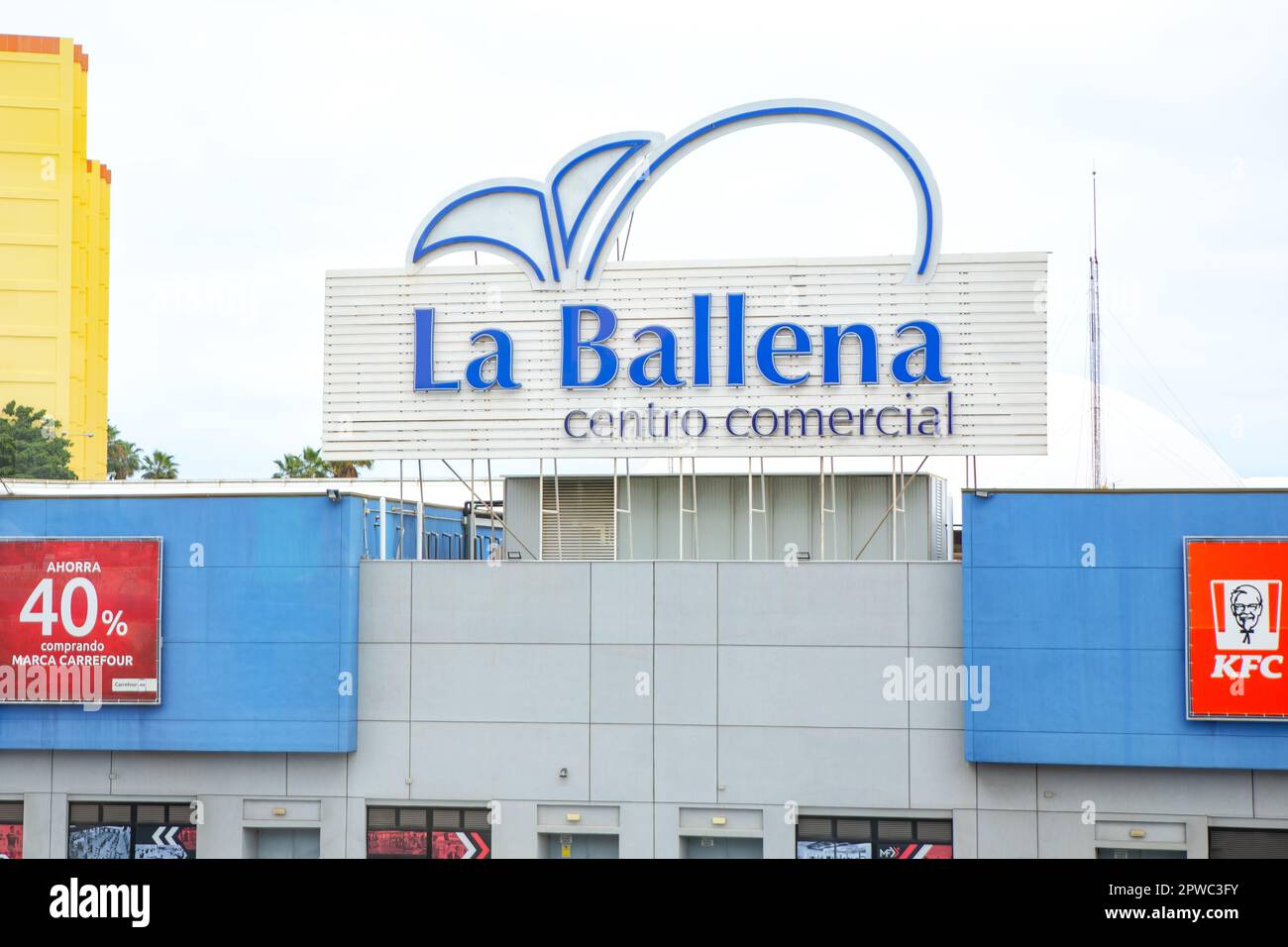 Centro commerciale la Ballena a Gran Canaria Las Palmas Foto Stock