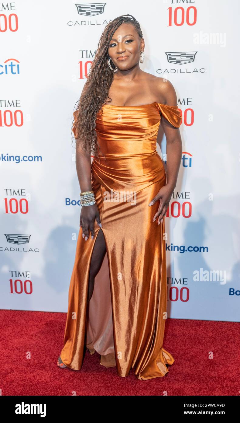 Sade Muhammad partecipa al 2023 TIME100° Gala al Jazz al Lincoln Center di New York il 26 aprile 2023 Foto Stock