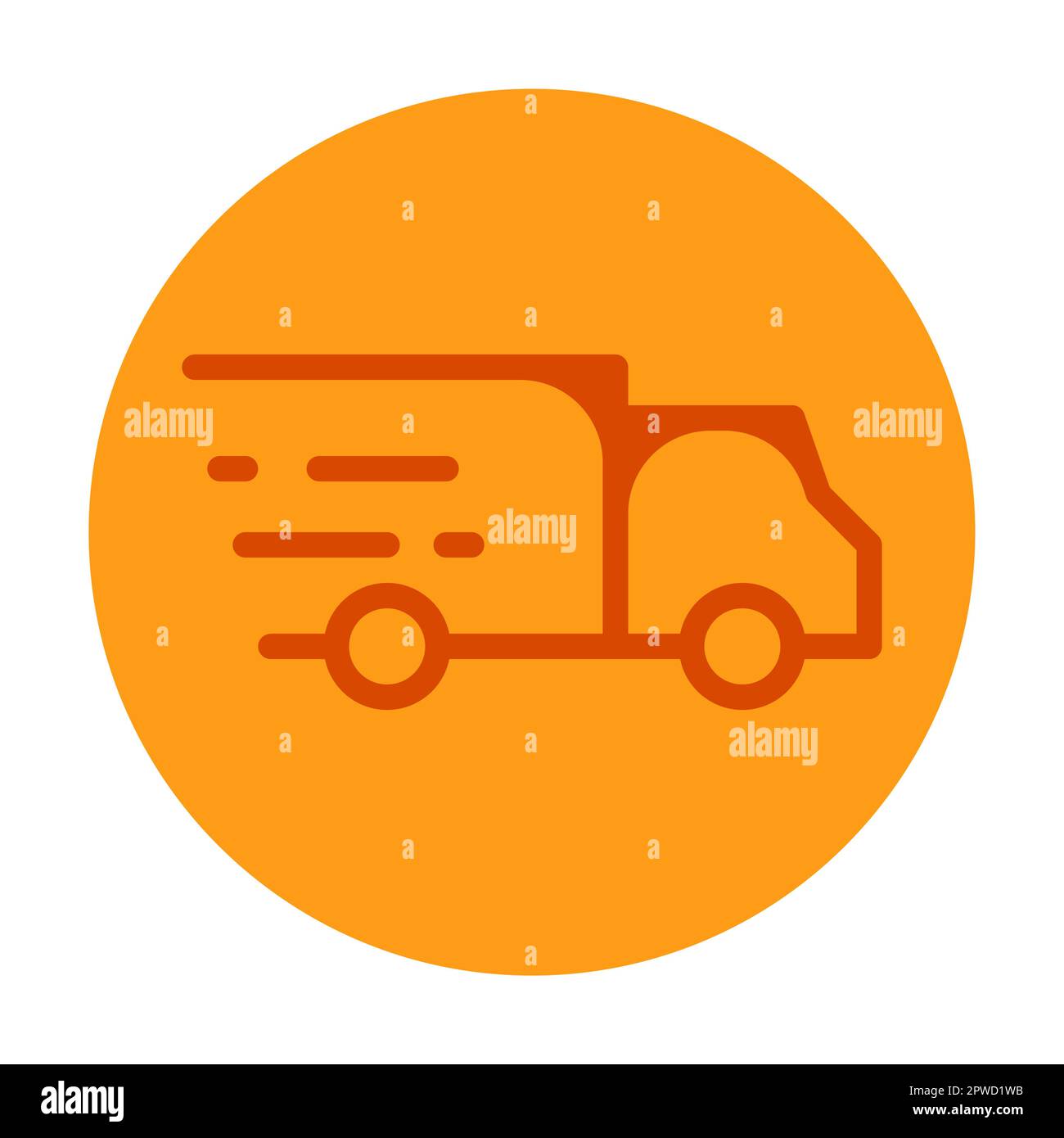 Adesivo consegna auto. Illustrazione del vettore dell'elemento di consegna del corriere. Cartoon consegna pacchi, mappa della città, trasporti, drone, consegna rapida espresso Illustrazione Vettoriale