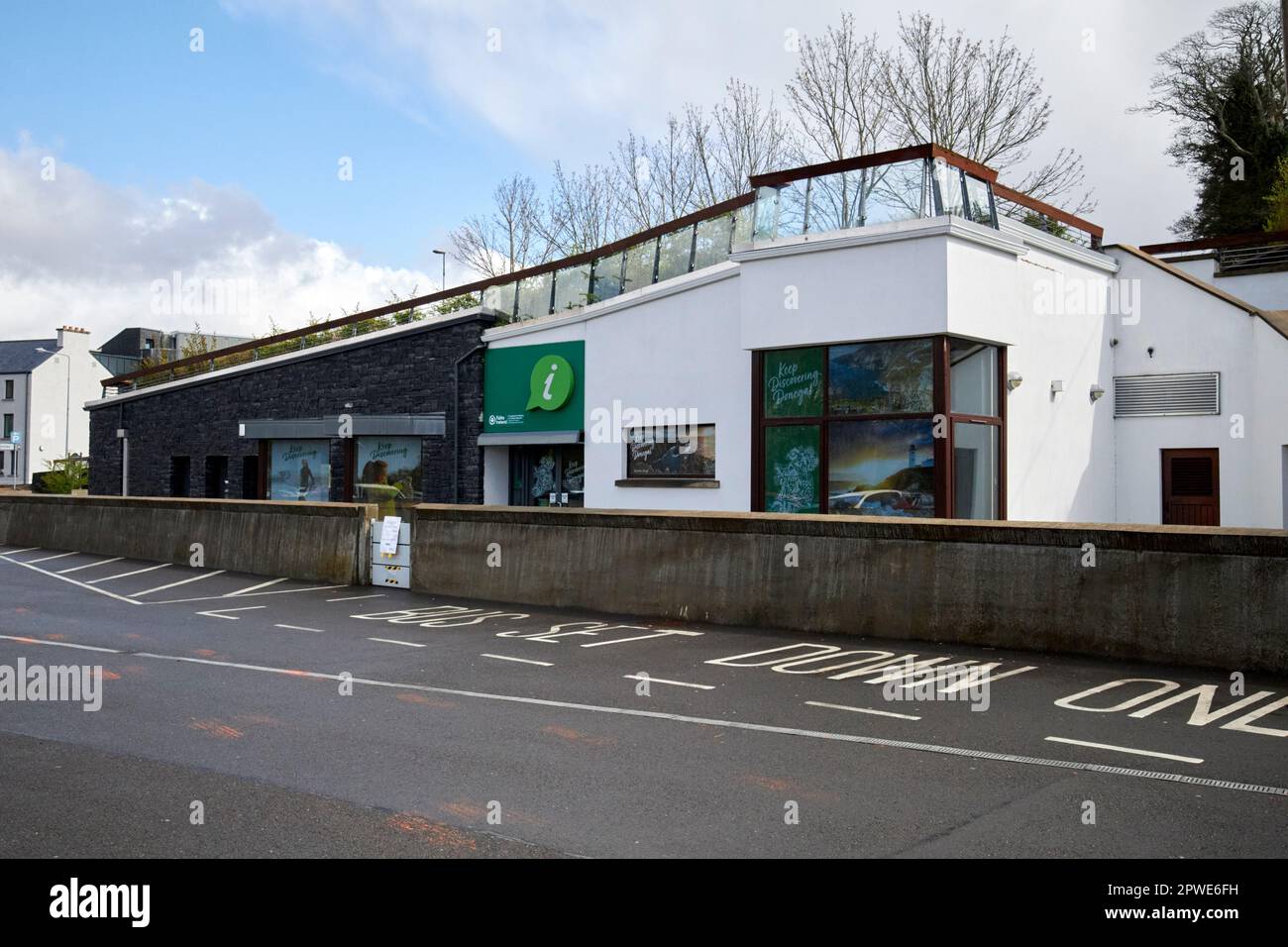 donegal città ufficio informazioni turistiche contea donegal repubblica d'irlanda Foto Stock