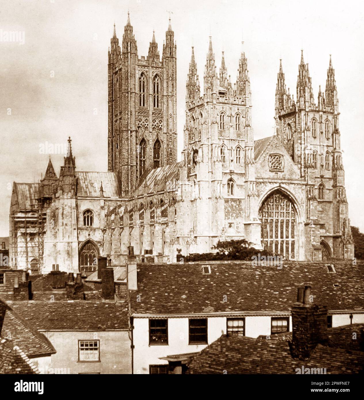 Canterbury, periodo vittoriano Foto Stock