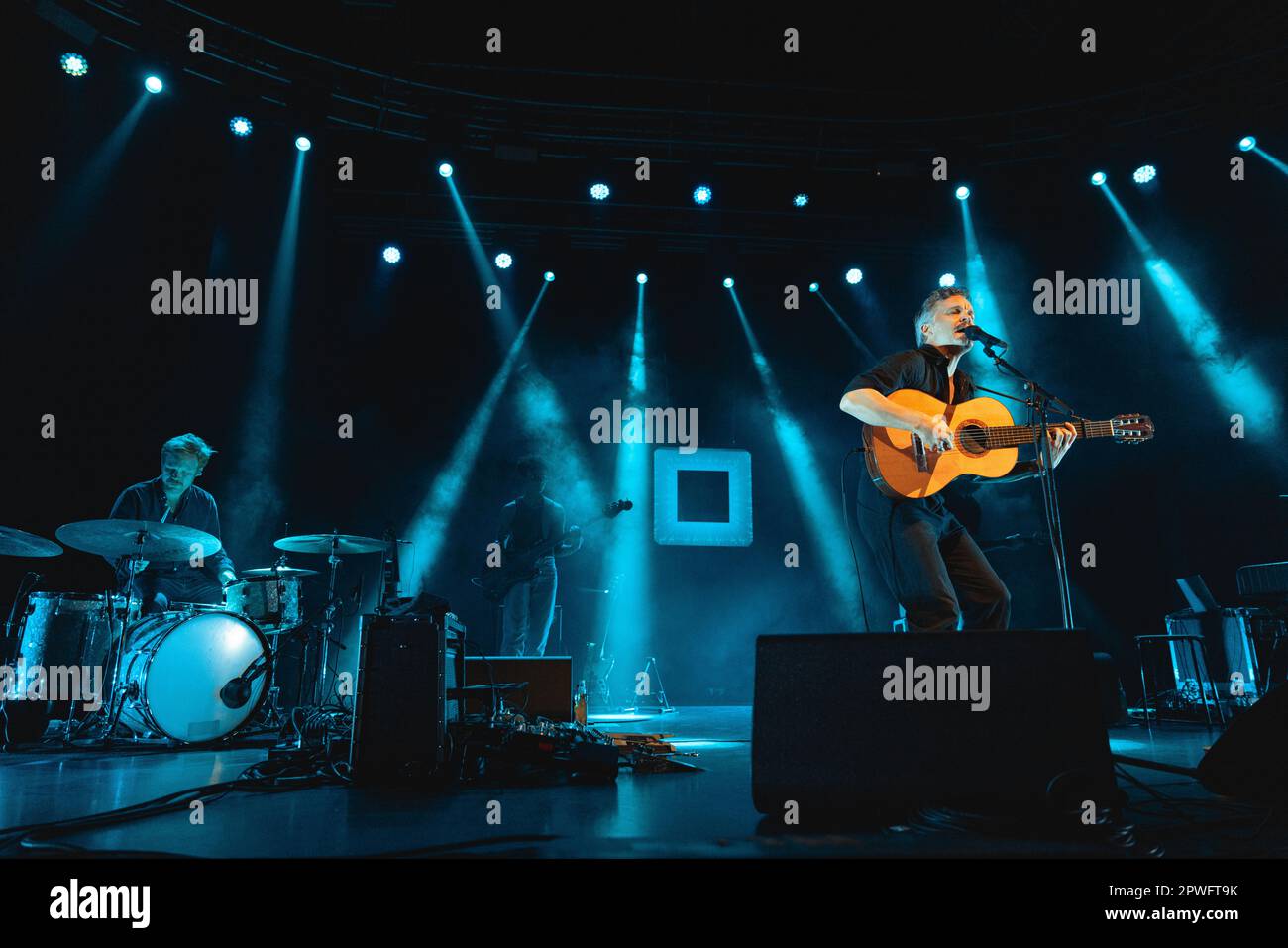 Milano, 29th Apr 2023. Il cantautore svedese The Test Man on Earth (Kristian Matsson) suona dal vivo al Fabrique di Milano. Credits: Maria Laura Arturi/Alamy Live News Foto Stock