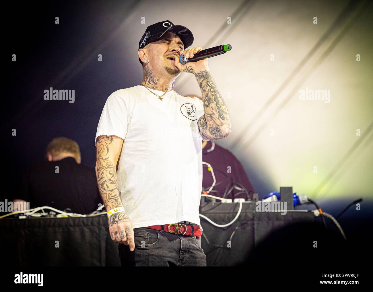 East 17, Main Stage, Poptasia Festival, Gloucester Park, Basildon, Essex © Clarissa Debenham (Film Free Photography) / Alamy Foto Stock