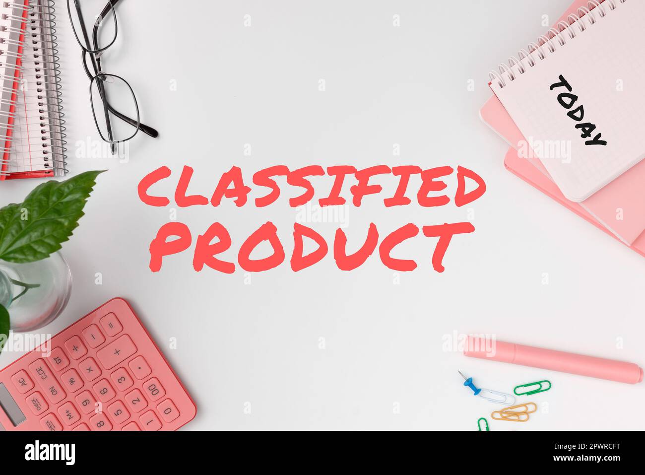 Ispirazione che mostra segno prodotto classificato, parola per dati sensibili Top Secret divulgazione non autorizzata Foto Stock