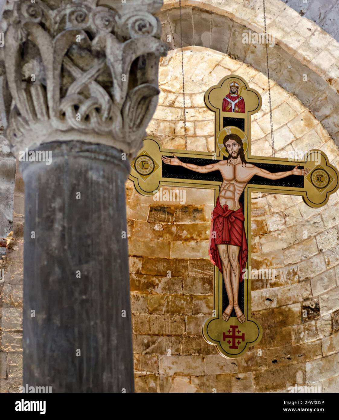 Chiesa araba normanna di San Cataldo a Palermo, Italia. Foto Stock