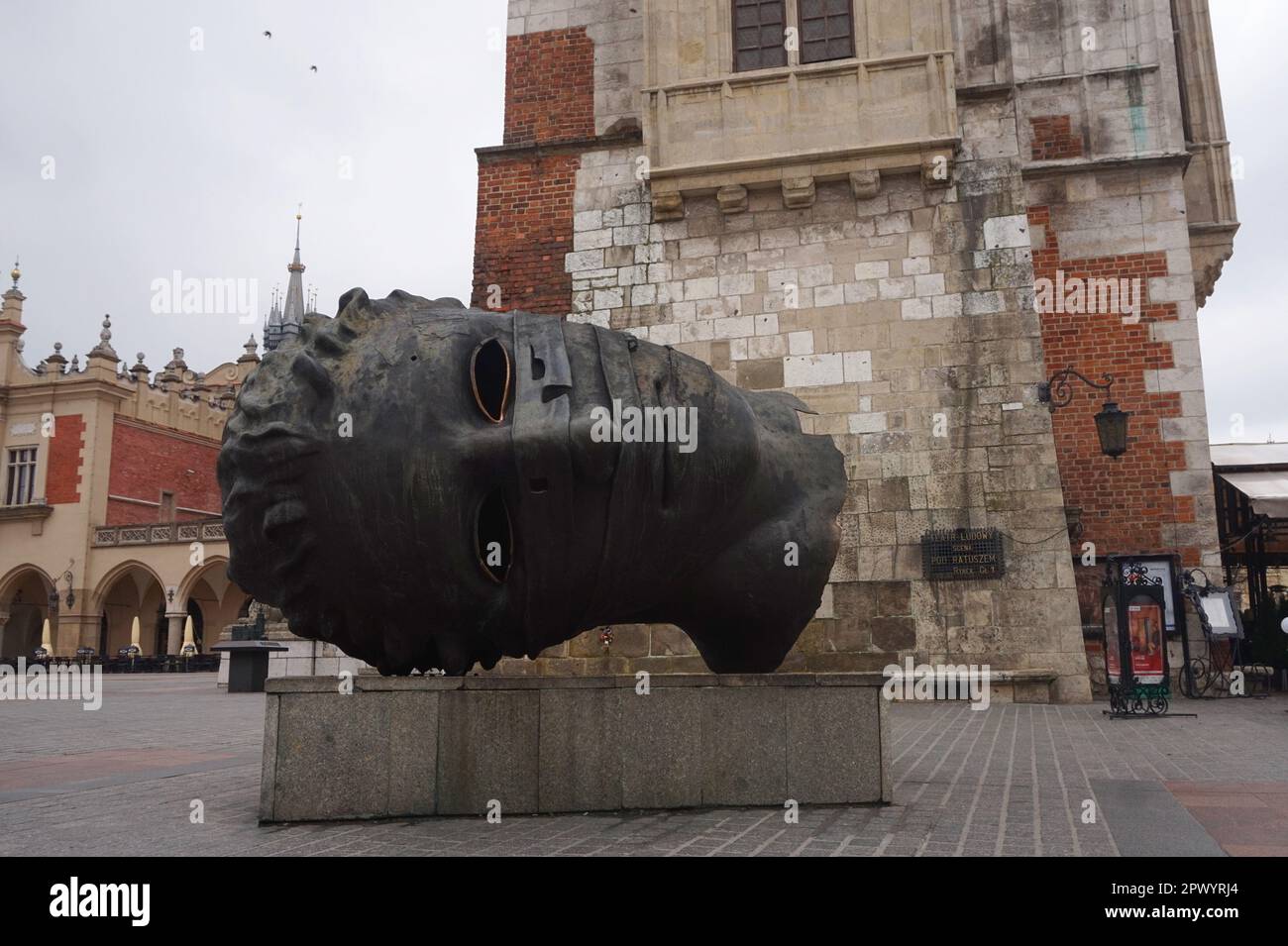 La Città Vecchia, Cracovia, Polonia Foto Stock