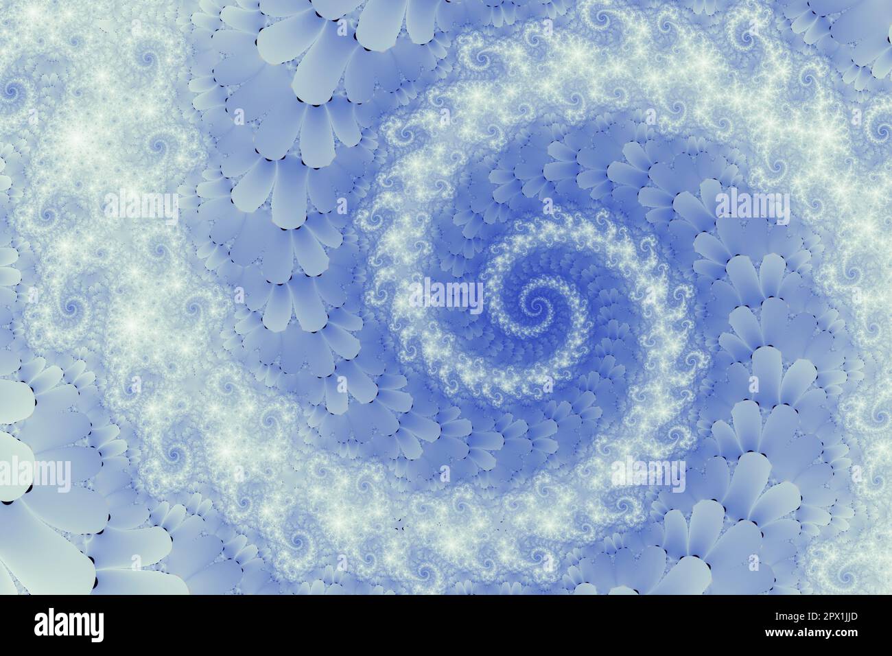 L'infinito matematico mandelbrot set frattale - sfondo grafico Foto Stock