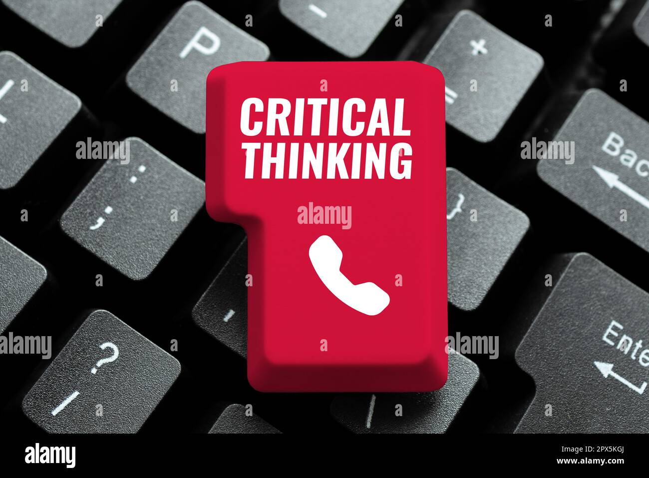 Didascalia concettuale pensiero critico, concetto che significa sequenza di fasi di un progetto che richiede il tempo più lungo Foto Stock