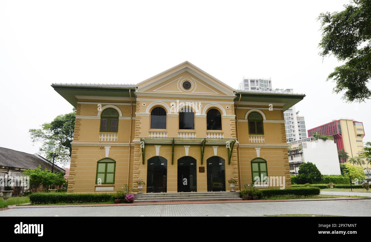 Casa numero uno su Captain Bush Lane, Bang Rak, Bangkok, Thailandia. Foto Stock