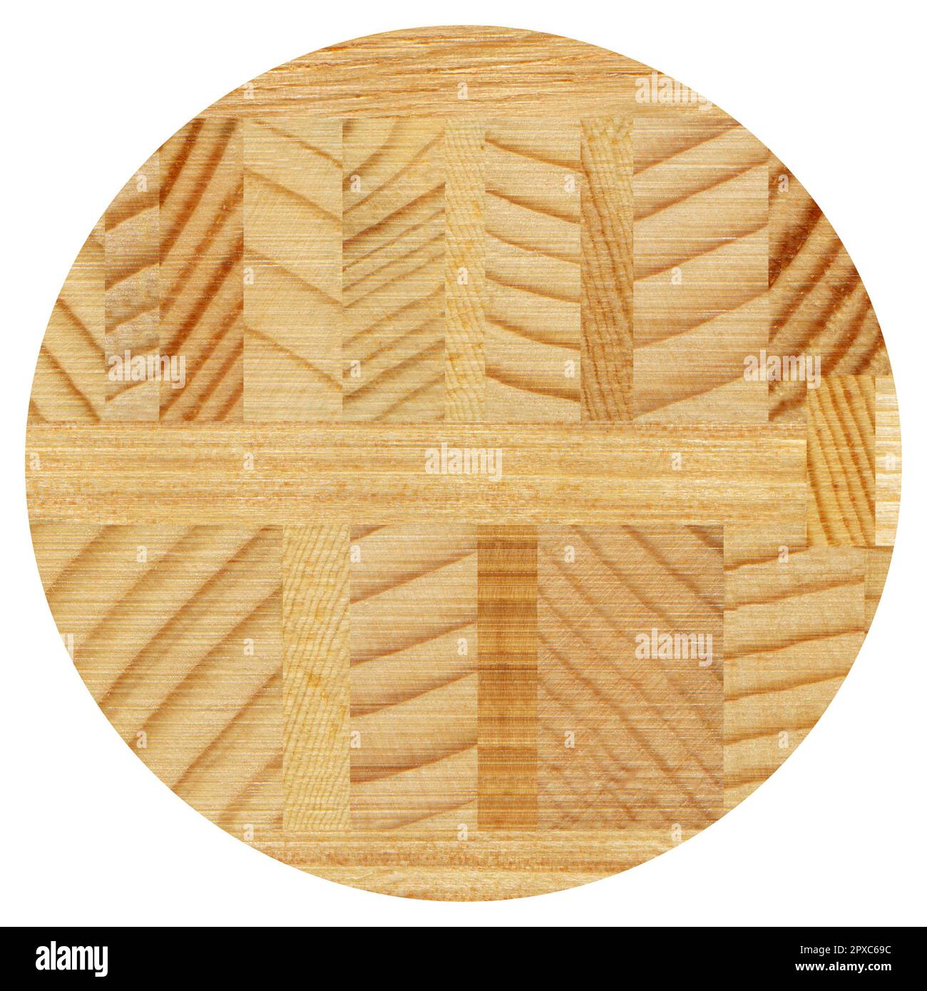 Legno marquesie, disegni creati dalla combinazione di legno diversi, pavimento in legno, parquet, tagliere Foto Stock