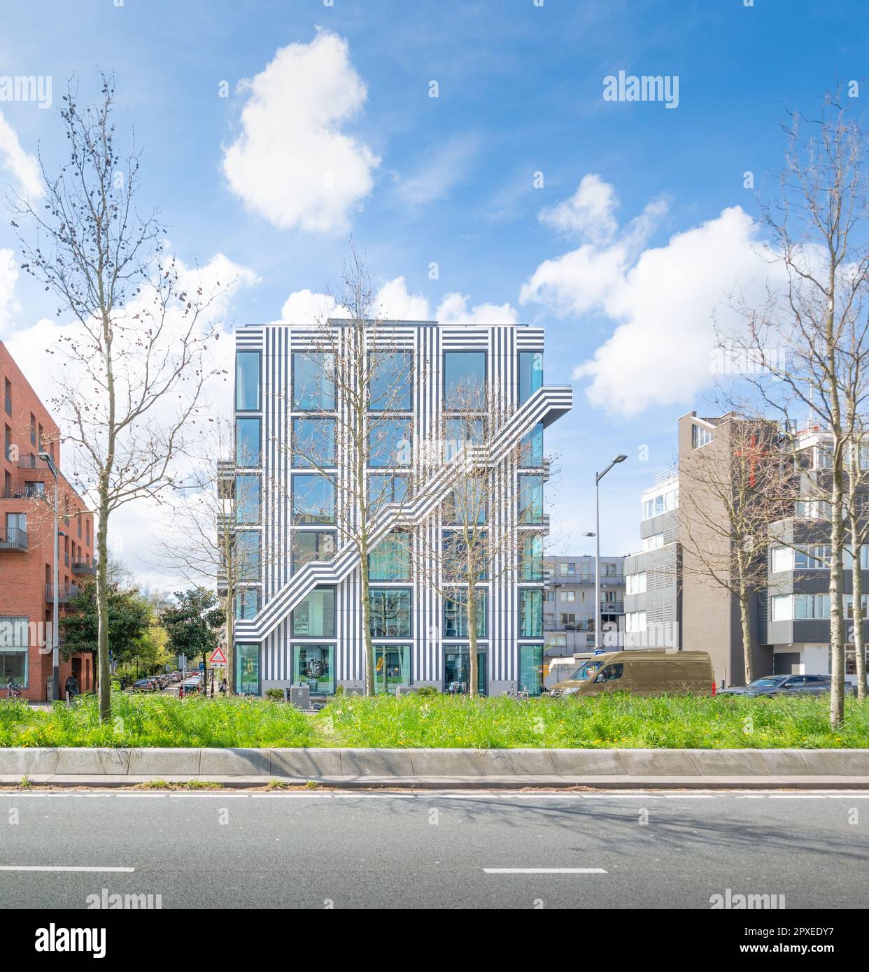 Amsterdam, Paesi Bassi - Studio Thonik Office di Thomas Widdershoven con MMX Architecten Foto Stock