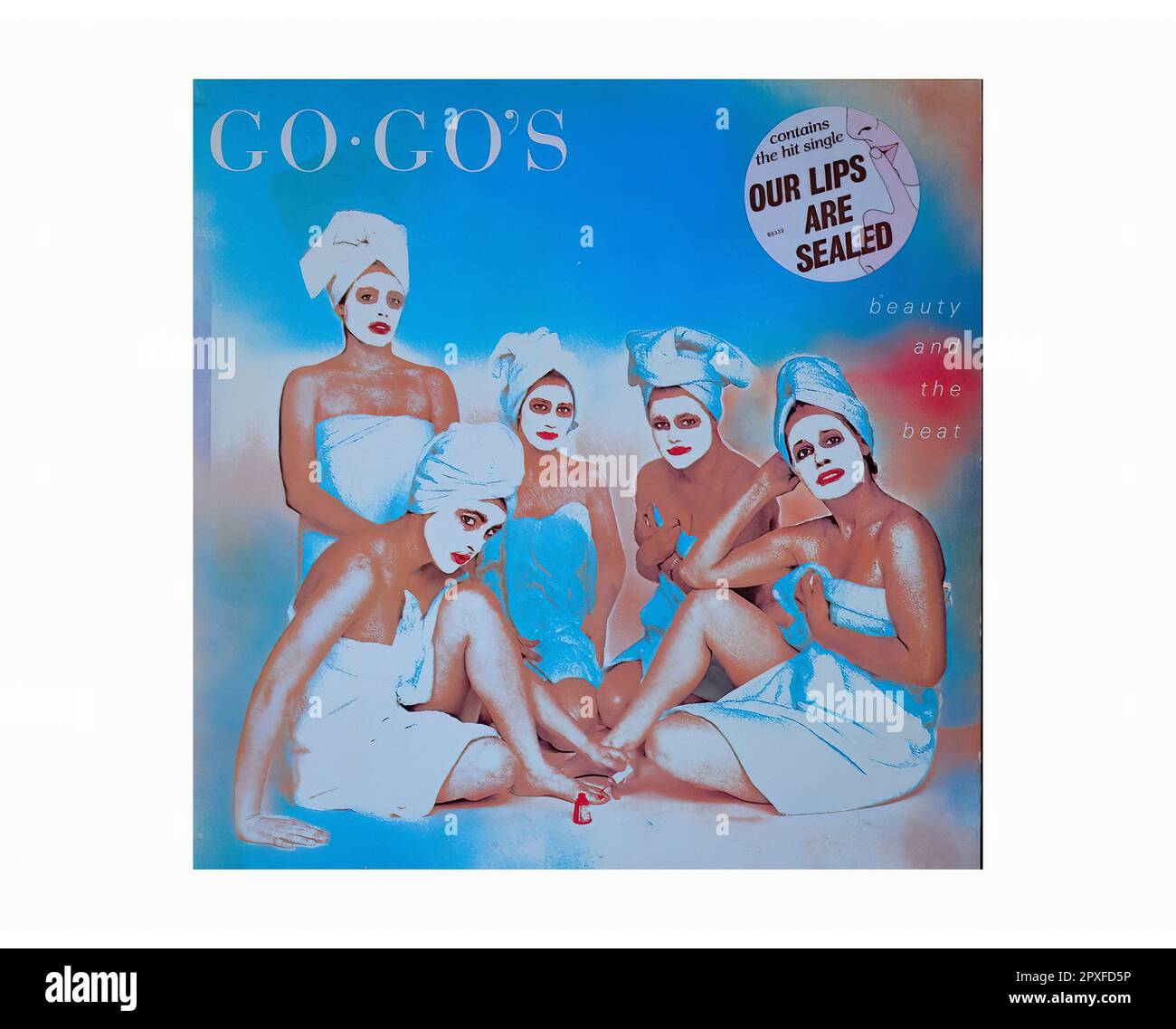 Go Go`s - Beauty and the Beat - Vintage L.P Music Vinyl Record Foto Stock