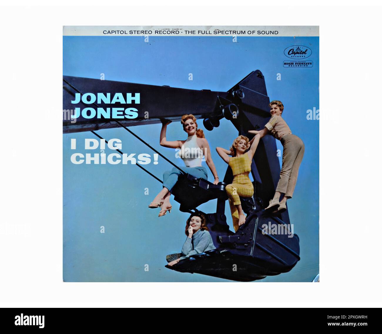 Jonah Jones - i Dig Chicks - Vintage L.P Music Vinyl Record Foto Stock