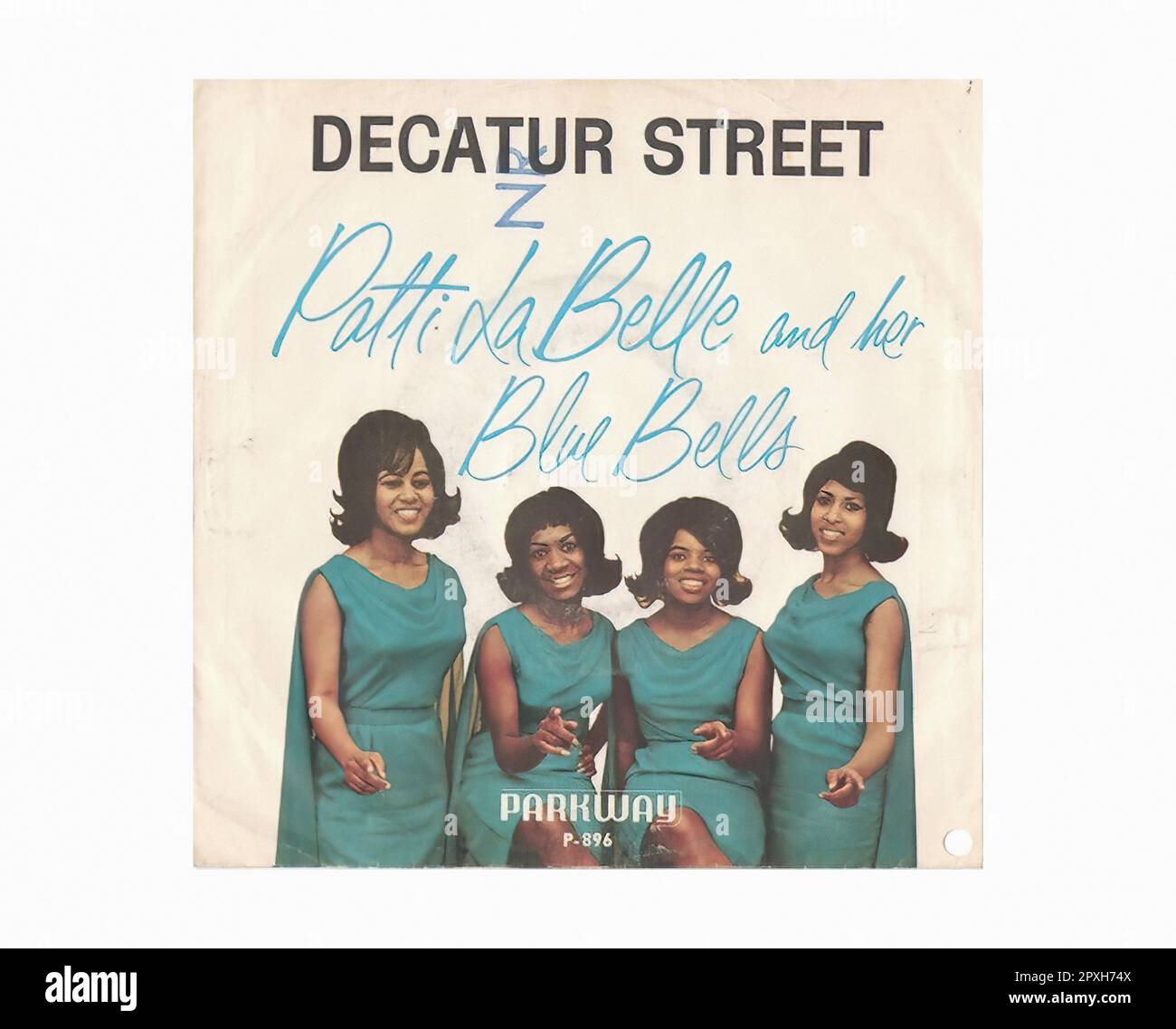 Labell Patti & Blue Bells - 1963 02 - Vintage 45 R.P.M Music Vinyl Record Foto Stock