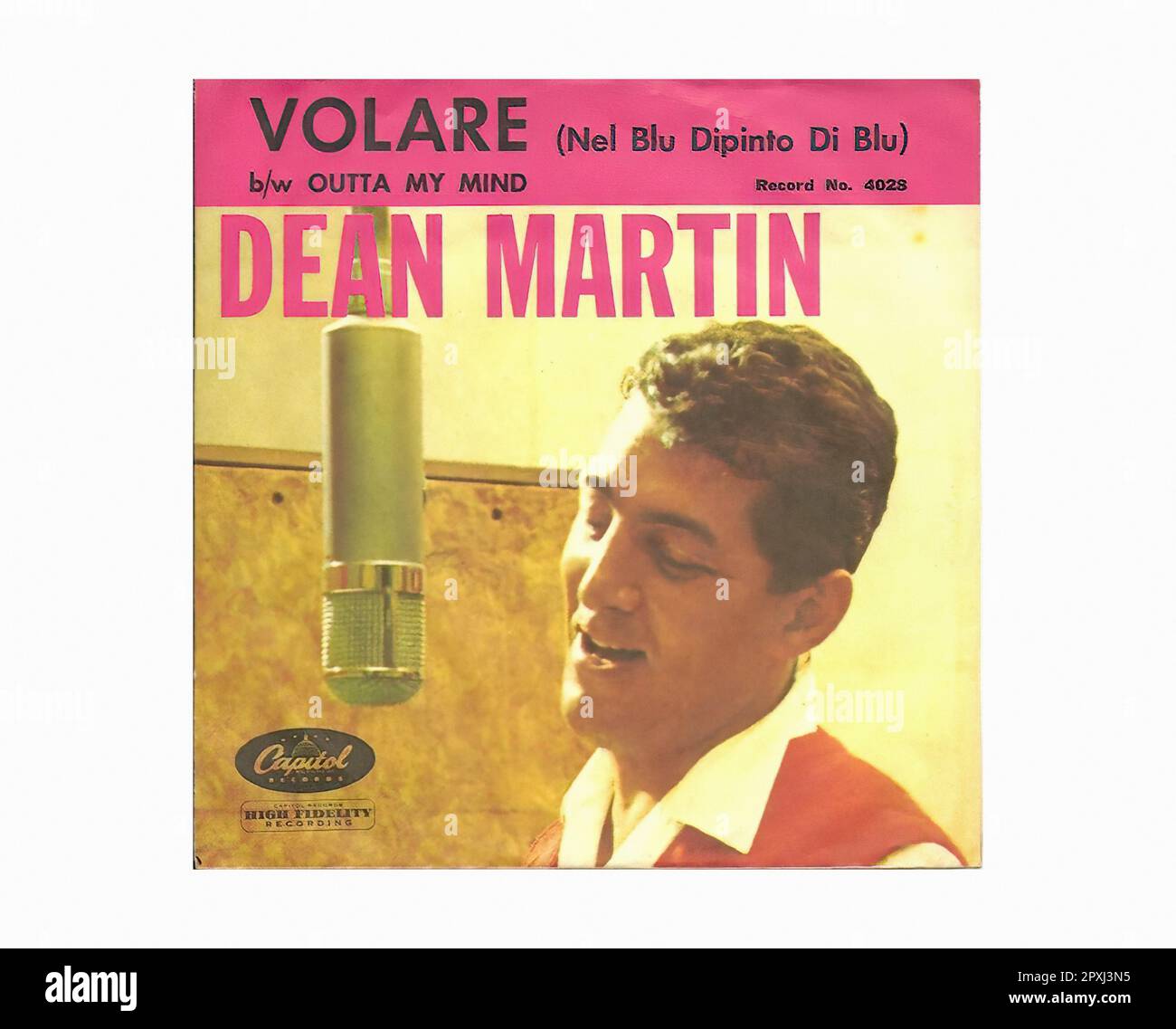 Martin Dean - 1958 07 A - Vintage 45 R.P.M Music Vinyl Record Foto Stock