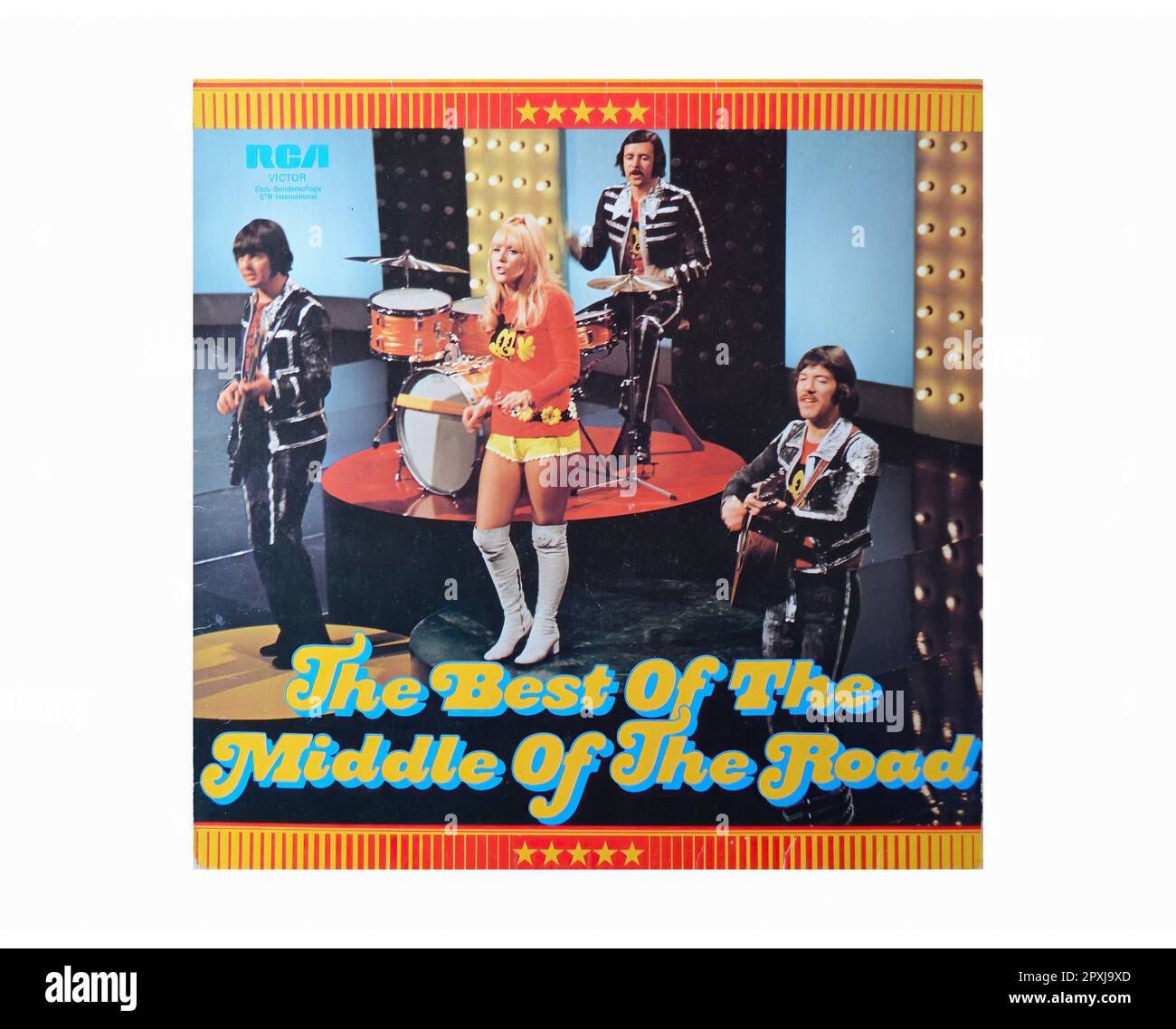 Middle of the Road - The Best of the Middle of the Road - Vintage L.P Music Vinyl Record Foto Stock